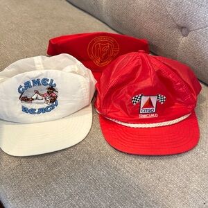 3 vintage hats